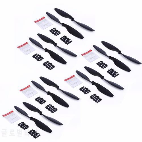 12PCS 1045 Propeller 10in CW CCW 10X45 Props Accessory for F450 F550 Drone DIY Quad-copter RC Blade Spare Parts Wing Fans