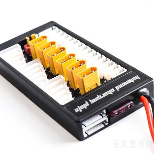 HotRC 2-6S XT60 XT30 T Plug Parallel Lipo Battery Charging Board For ISDT Q6 T6 Lite PL6 pL8 Charger IMAX B6 B6AC B8 Charger