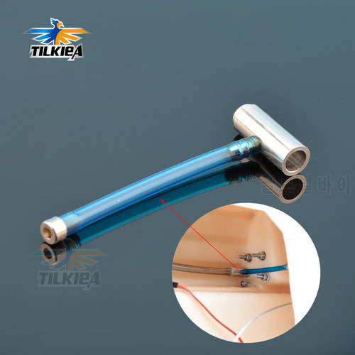 Rc Boat 4.76mm Flexible shaft Reoiling nozzle with Tube for 7mm Brass Tube for Electric Nitro Gas Marine Boat