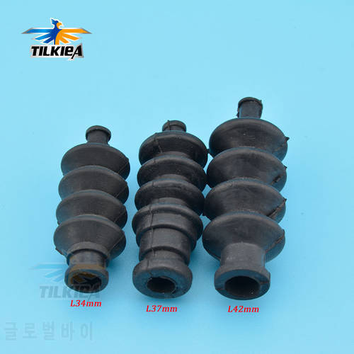 3pcs RC Boat L34/37/42mm Rubber Bellows Radio Box Seals For Rc Boat