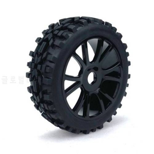 RC 1:8 Buggy Short Course Tires Wheel sets Wildemess Type For HSP HoBao 17MM