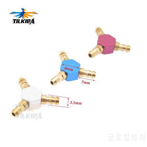 Rc Boat 3-Way Water cooling Nozzles 3 Color Water cooling faucet Water Nipples Fuel Nozzles For Rc Boat