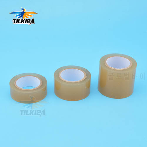 RC Boat 20mm/30mm/40mm/50mm Width Replacement Parts Rubberized Fabric Waterproof Transparent Adhesive tape Waterproof Hatch Tape