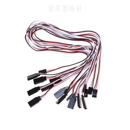 5/10Pcs 100mm/150mm/200mm/300mm/500mm RC Servo Extension Cord Cable Wire Lead JR For Rc Helicopter Rc Drone