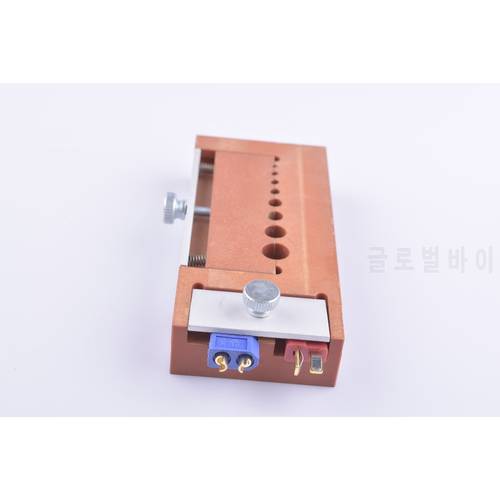 RC tool Phenolic Soldering Jig for Multiple Size XT60 Deans MPX Round Bullet Connectors