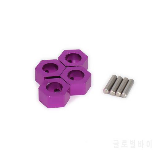 RCAWD Aluminum Wheel Hex Hub Adapter Mount For RC Hobby Model Car 1/18 Wltoys A959 A969 A979 K929 Hop-up Spare Parts