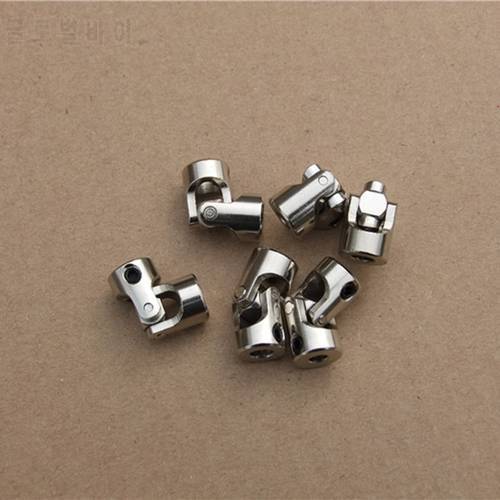 Metal Universal Joint For RC Cars Boats Motor Model Universal Coupler Joint Coupling Steel Shaft Connector