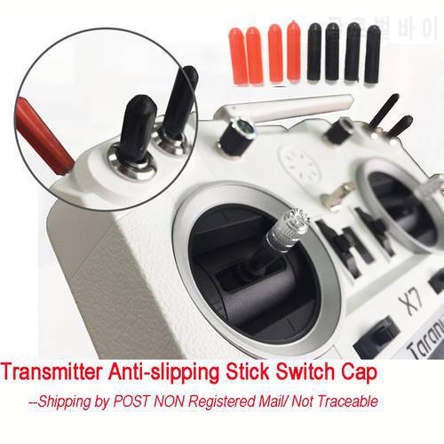 RC Transmitter Silica Anti-Slipping Stick Switch Cap Tube For FrSky X9DP X7 RadioMaster TX16S FlySky Jumper Remote Controller