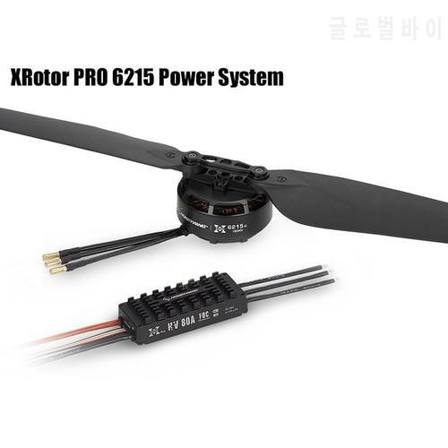 Hobbywing Combo XRotor PRO 6215 180KV 2388 Propeller 80A HV FOC V4 ESC RTF CCW/CW Prop Power System for Agricultural Drones
