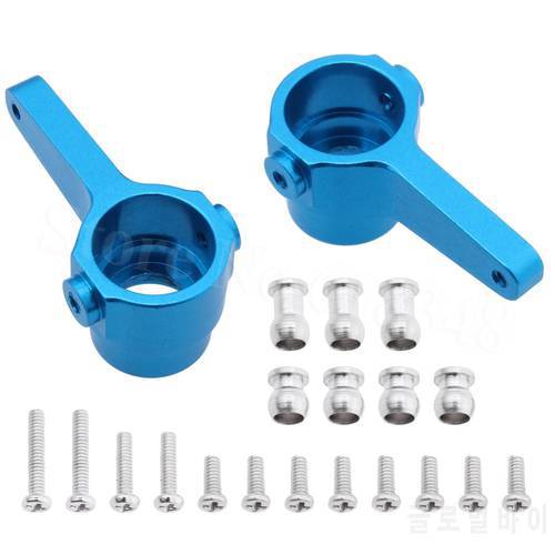 Steering Hub Carrier L/R Upgrade Parts For WLtoys 1/28 RC Car K969 K989 K999 P929 4WD Short Course Drift Off Road Rally