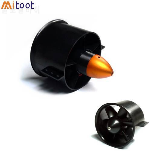 70mm / 90mm 6 Blades Ducted Fan EDF with F2839 3000KV / F3553 1750KV 650W/ 1600W Brushless Motor for RC Airplane
