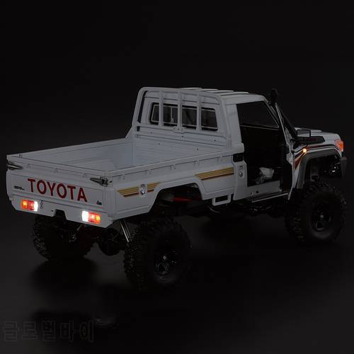 RC Car LED Light Lamp Set w/ Control Box 14 LEDS White Red Yellow for KB48601 1:10 Toyota Land Cruiser Car Parts