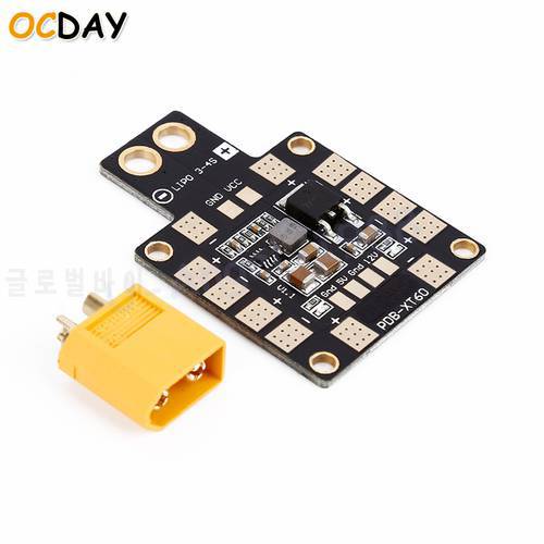 1/2/5/10/50 pcs Matek Systems 3A PDB Distribution Module XT60 with Double BEC 5V/12V for FPV drone
