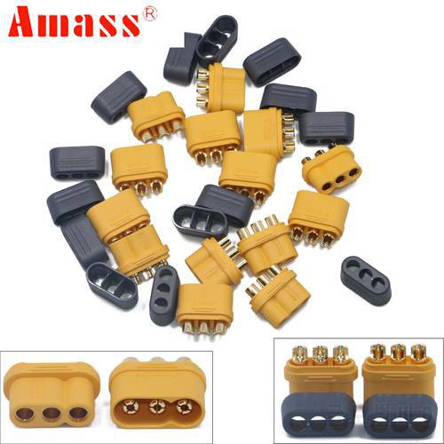 Amass MR60 Plug With Protector Cover 3.5mm Connector Male Female For Lipo Battery RC FPV Racing Drone Car DIY Parts