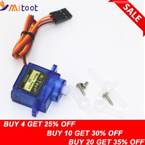Mitoot RC Micro Servo 9g SG90 Servo For Arduino Aeromodelismo Align Trex 450 Airplane Helicopters Accessories