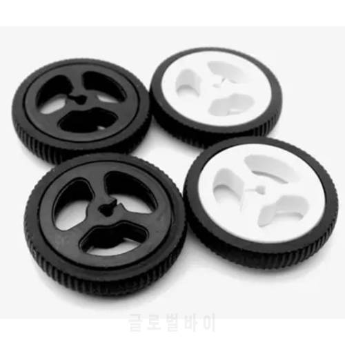 4pcs 3PI MiniQ Wheel For N20 DC Gear Motor Rubber Wheel Diameter 34mm Code Disk 34*7 DIY RC Toy Remote Control Car Chassis Part