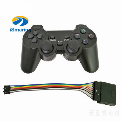 1set 2.4G Wireless Game Gamepad Joystick For PS2 Controller With Wireless Receiver Playstation 2 Console Dualshock Gaming Joypad