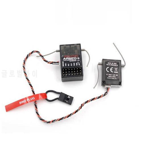 AR6210 6CH Receiver 2.4Ghz 6-Channel For RC Airplane DSMX 6Ch Transmitter dx6 dx8 DX7 DX6I
