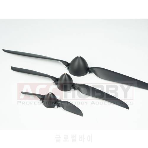 Free Shipping RC parts Plastic Folding Propeller with Plastic Spinner