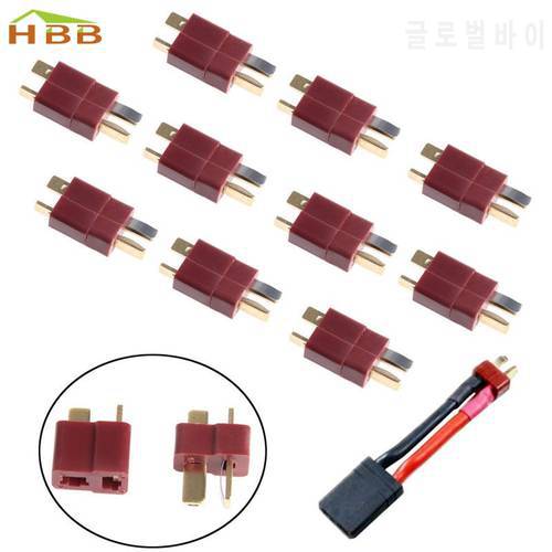 10 Pairs T Plug Male & Female Deans Connectors Style For RC LiPo Battery 046
