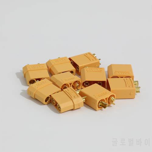 Above XT90 Male Female Bullet Connector Plug For Battery RC Gold Plated Banana