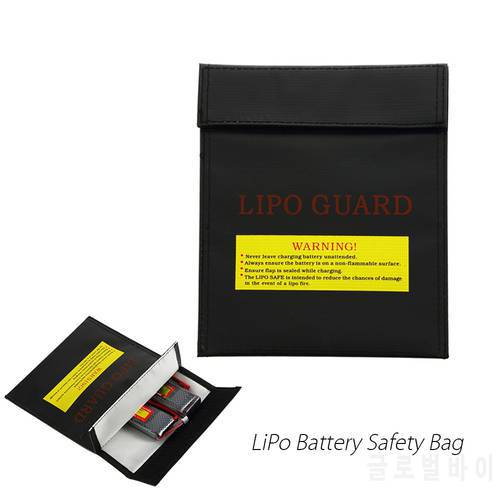 18*23cm Fireproof Lipo Battery Safety Bag Explosion-proof Guard Charge Sack Protection Bag for RC LiPo Battery Charging