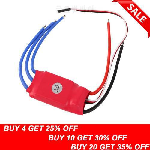 RC 20AMP 20A SimonK Firmware Brushless ESC w/ 3A 5V UBEC for RC Multicopter Helicopter