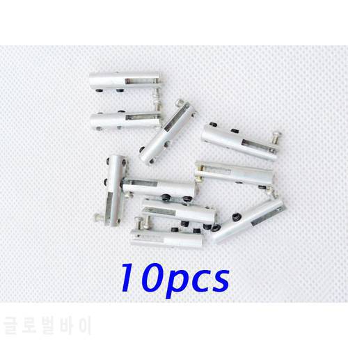 Free Shipping 10pcs 1.5mm~2.0mm Steel Rod Clip Servo Pull Link Metal Clamping Chuck Fixing Ends Spare Parts for RC Boat Model