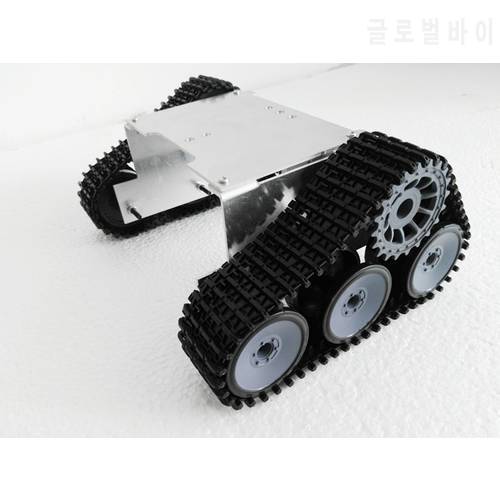 NEW ROT-4 metal robot tank chassis platform DIY kit cawler for arduino