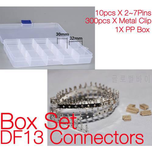 Box set of DF13 Housing, High Quality connector for RC model APM Flight controller