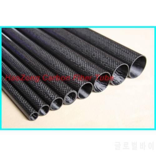 Glossy 8MMOD x 6MMID 3k Carbon Fiber Roll Wrapped Tube/Pipe 500MM Long with 100% full carbon, Quadcopter Hexacopter Model DIY