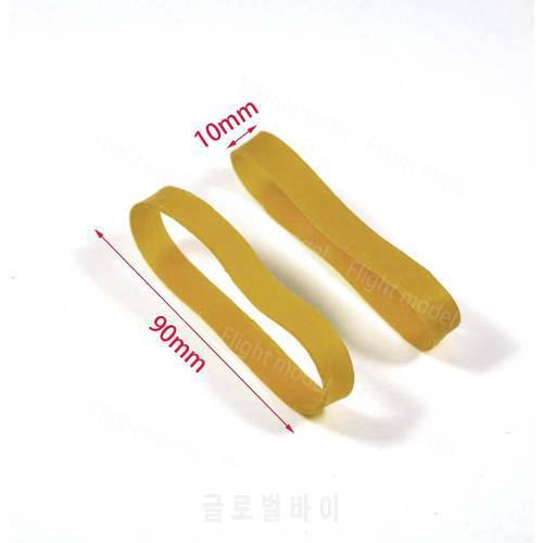 10pcs RC Model Accessories Rubber Band Elastic Rring For Fixing Airplane Wing Battery