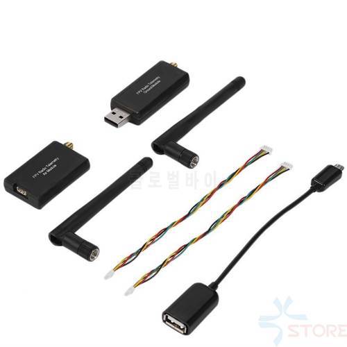 2-3KM Range 3DR Radio Telemetry 915MHz 433MHz 500mw DataLink Module with OTG cables For APM PX4 Pixhawk Flight Controller