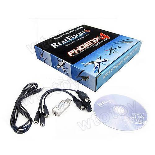 22 in 1 RC USB Flight Simulator Cable for Realflight G7/ G6 G5.5 G5 Phoenix 4