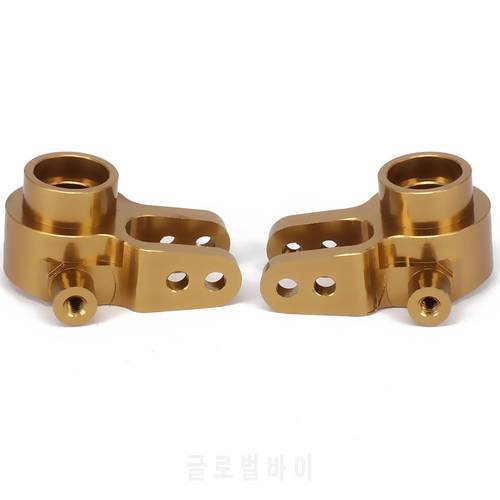 Alloy Aluminum Steering Knuckles Hub Carrier Blocks(l/r) 6837 For Rc 1/10 Traxxas Slash 5807 Upgraded Hop-Up Parts