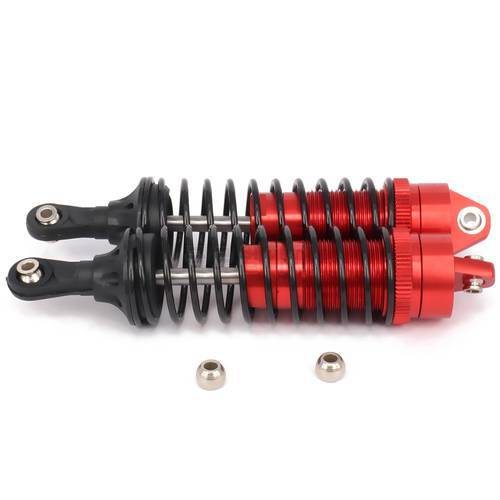 RCAWD Rear Shock Absorber For Car 110mm Alloy Aluminum Oil Filled Hobby Model Car 1/10 Traxxas Slash 5807 Stampede Upgraded Part