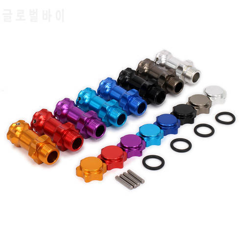 Wheel Hex Hub M17 17mm M37 37mm Extension Adapter 12mm Anti-Dust Capx4 Longer Combiner Coupler For 1/8 RC Model Car RC Parts HSP