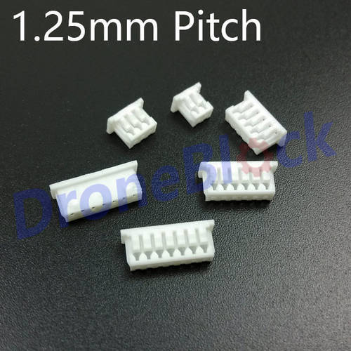 20 Pcs/ a lot 1.25mm Pitch Plug connector Pixhawk/PX4/apm2.x GPS Bluetooth Telemetry OSD power module airspeed meter ultrasonic