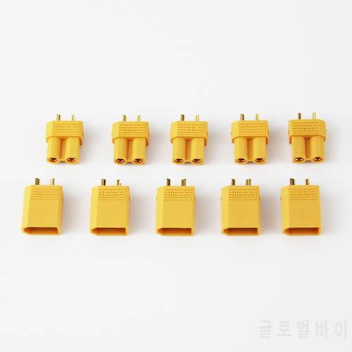 10pcs female and male New Style 2MM XT30 Bullet Connectors Plugs for RC Lipo Battery FPV airplane quadcopter