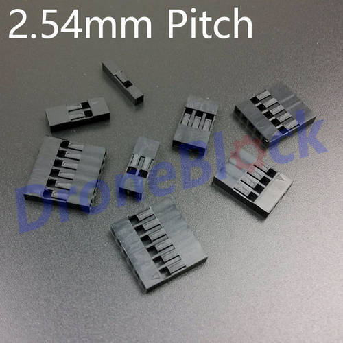 20 Pcs/ a lot 2.54mm Pitch Dupont Plug connector Housing Pixhawk/PX4/apm2.x/CC3D/miniapm GPS Bluetooth Telemetry OSD receiver