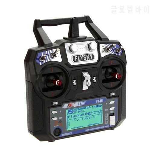 Original Brand New 2.4GHz 6CH Flysky FS-i6 AFHDS 2A Radio System Transmitter for RC Helicopter Glider with FS-iA6 Receiver