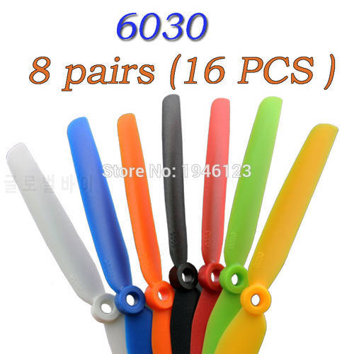 Big Clearance 100 pair Brand New 6030 Propeller 6X3 Multicopter CW CCW Prop for QAV250 Quadcopter Prop