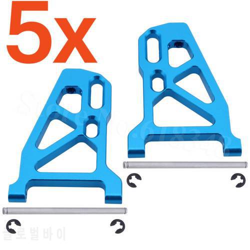 5Pairs/lot FS Racing 513007 Aluminum Front Lower Suspension Arm For 1/10 Monster Trcuk 51805 FS538 10YW, Buggy 53625 FS539 10YW