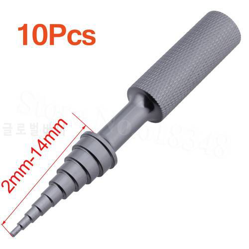 10pcs/Lot Metal Ball Bearing Driver Install Remove Tool Removal Puller OD 2-14 mm RC Hobby