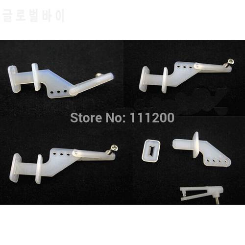 RC Plane Hardware kit: Nylon Control Horns and 1mm Clevis