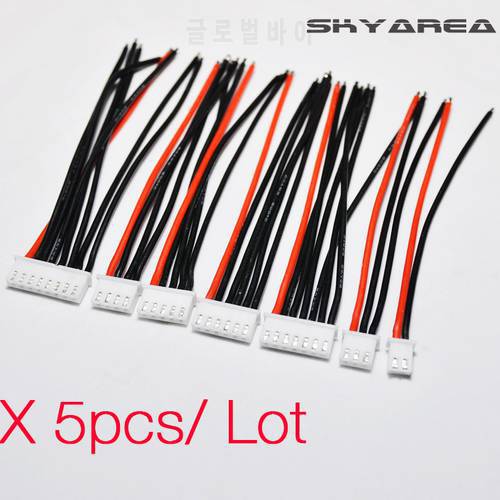 10cm AWG22 Lipo Battery Balance Charger Plug, RC model battery ESC balance wire cable IMAX B6 Connector Plug Wire