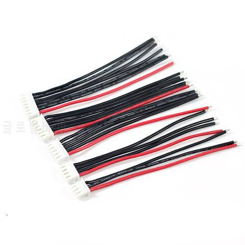1PCS 10CM 2S 3S 4S 5S 6S 7S 8S 9S 10S1P Balance Charger Cable 22 AWG Silicon Wire JST XH Plug