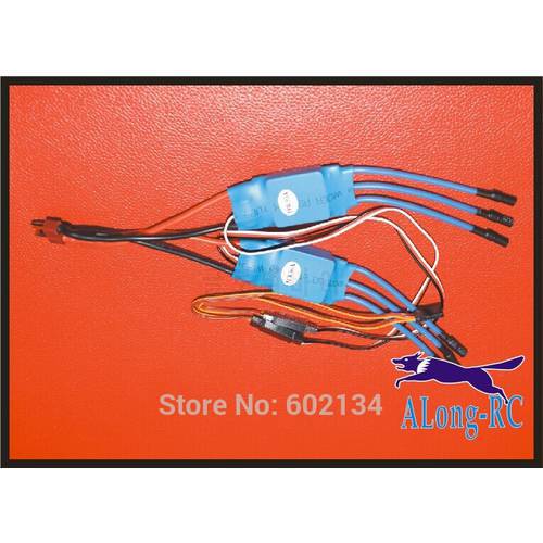 Free Shipping 1pcs twins 30A brushless ESC for twin motor RC airplane model/hobby plane/ spare part/CL415 CATALINA C160 PLANE