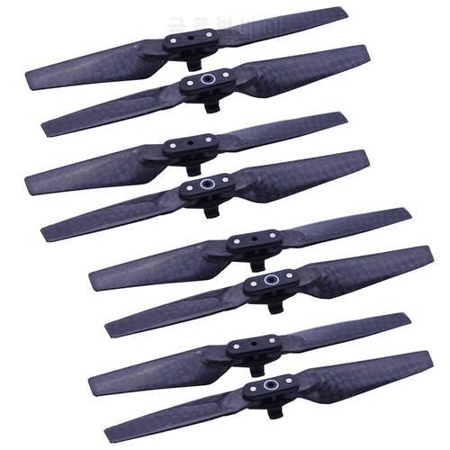 8pcs 4730F Carbon Fiber Propeller for DJI SPARK Drone 4730 Quick-release Props Folding Blade Spare Parts Replacement Accessories