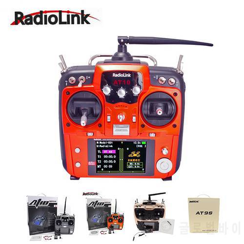 RadioLink AT9 AT9S AT10 II 2.4G 10CH Remote Control Transmitter R12DS Transmitter Receiver PRM-01 Module